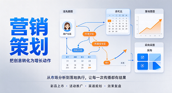 鼎湖区营销策划